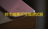 转生暗黑开宝箱测试服